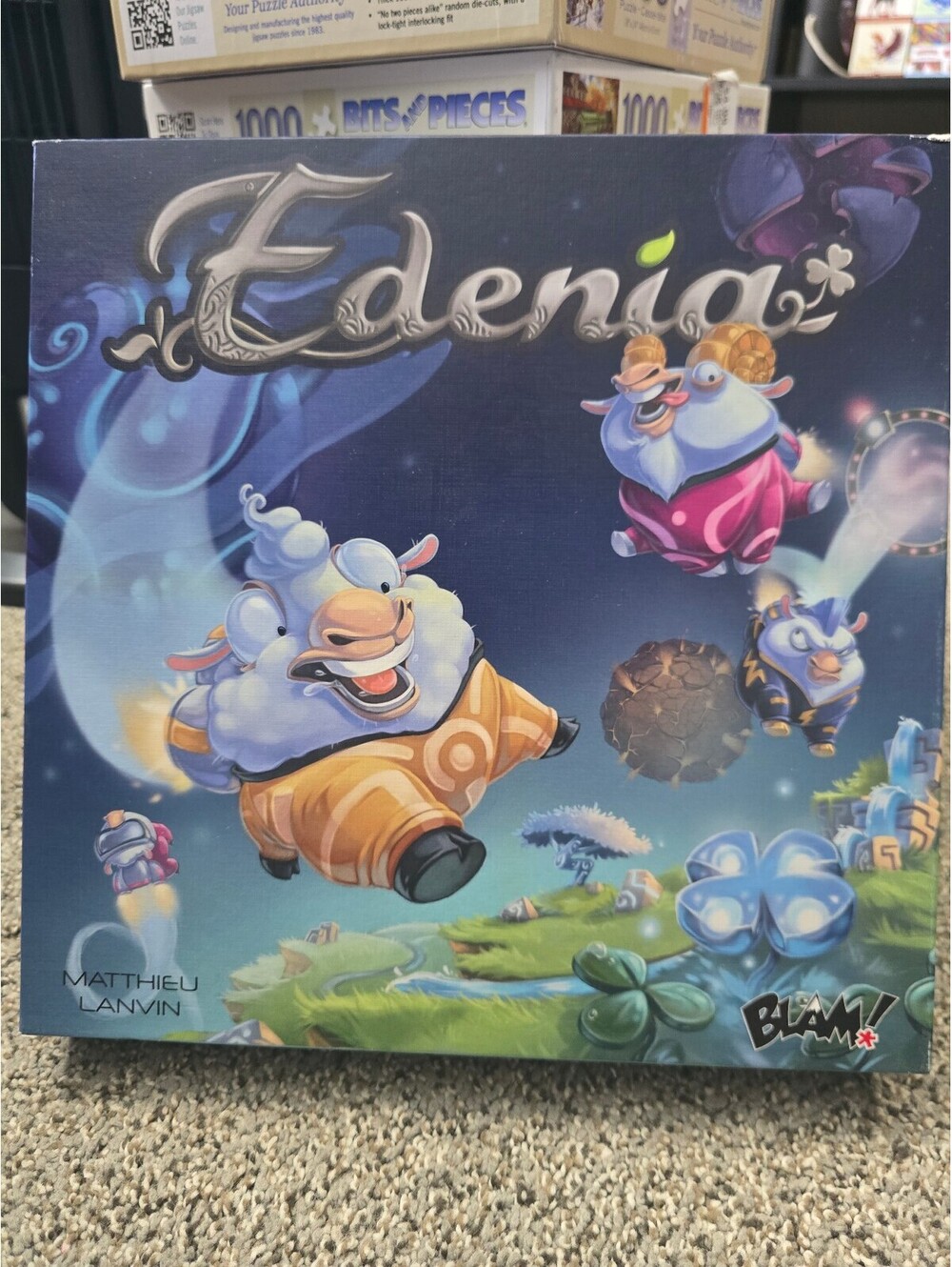 Edenia Board Game by Matthieu Lanvin and Camille Chaussy